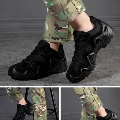 Ботинки тактические (кроссовки) КНР черные